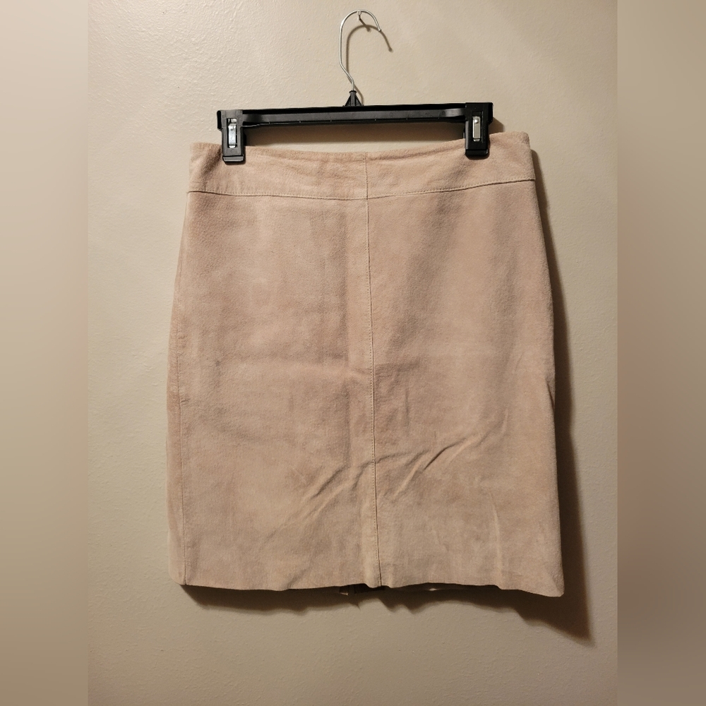 Suede skirt by Express